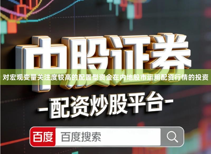 对宏观变量关注度较高的配置型资金在内地股市运用配资行情的投资