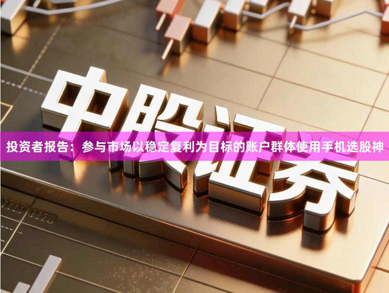投资者报告：参与市场以稳定复利为目标的账户群体使用手机选股神