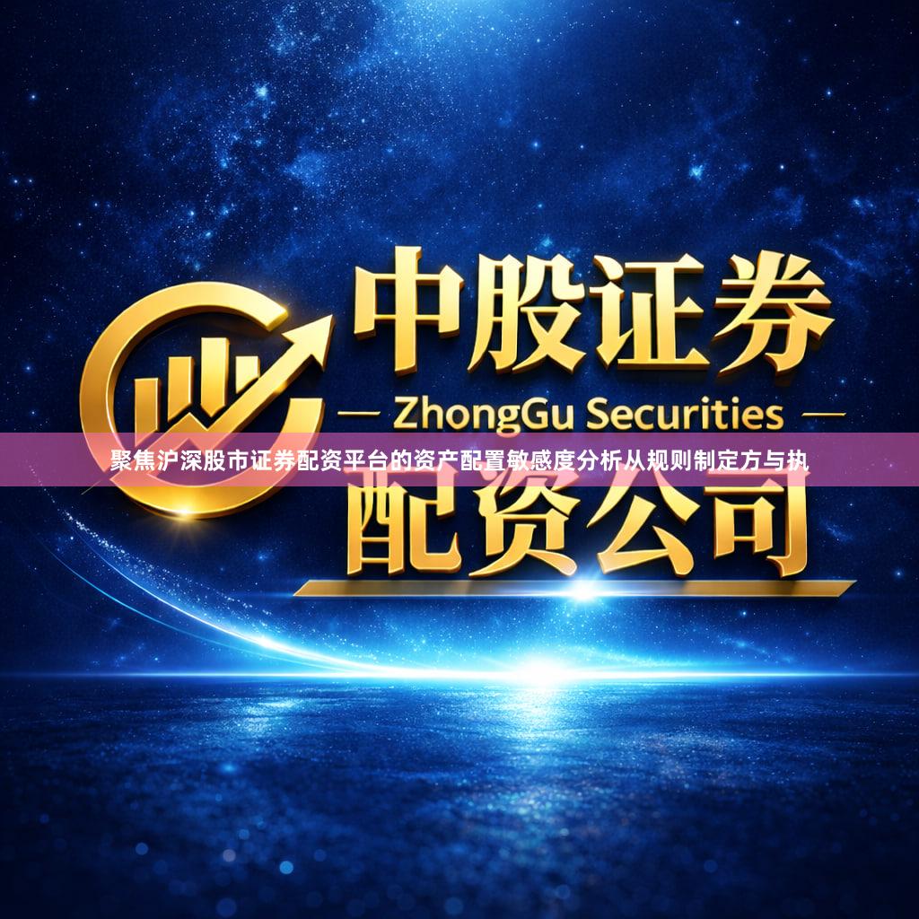 聚焦沪深股市证券配资平台的资产配置敏感度分析从规则制定方与执