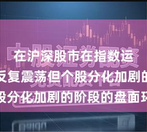 在沪深股市在指数运行中枢反复震荡但个股分化加剧的阶段的盘面环